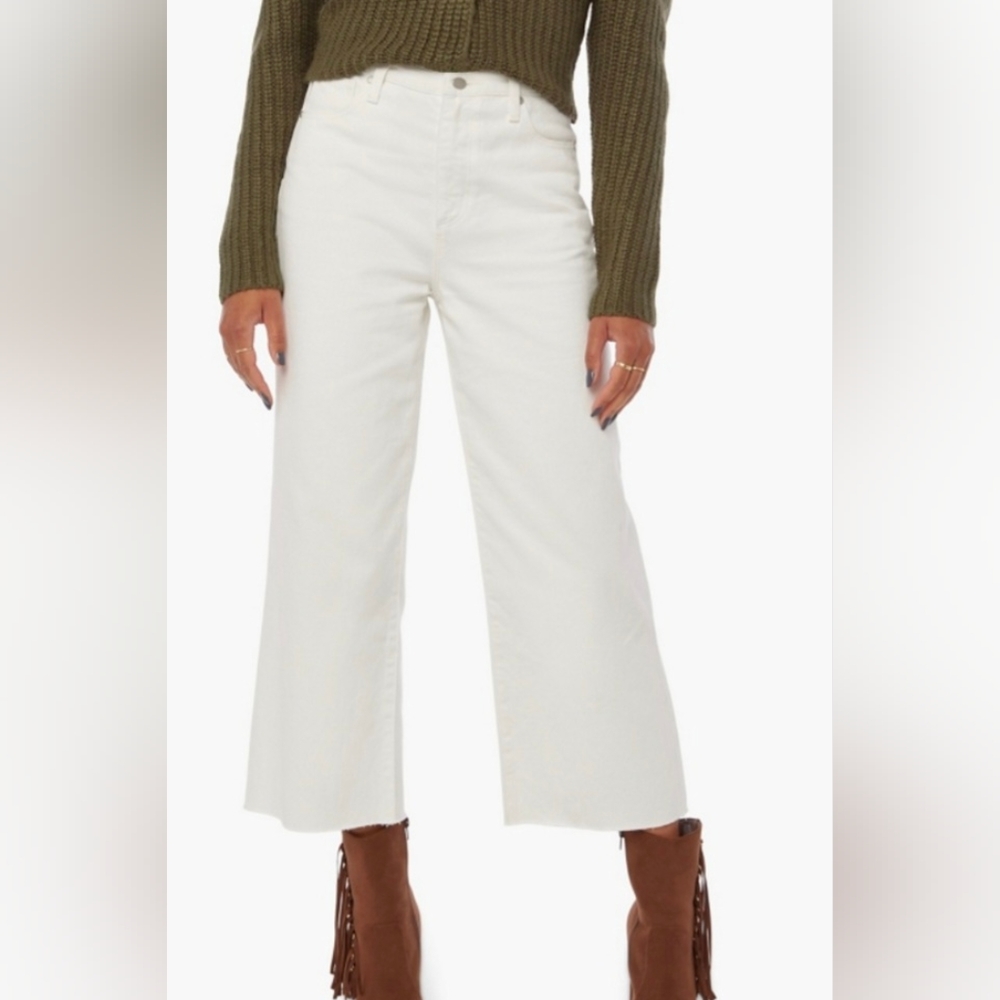 CROPPED WIDE LEGS JEANS